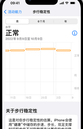 万载iPhone手机维修如何在iPhone开启'步行稳定性通知'