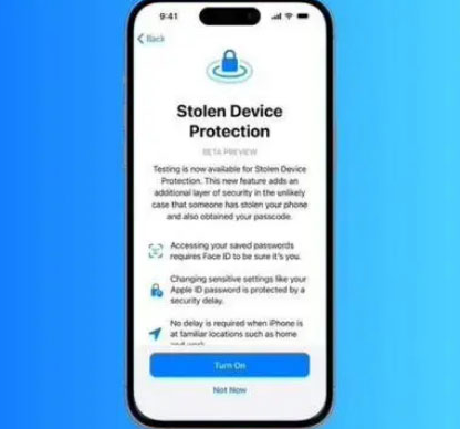 万载苹果授权维修店分享被盗设备保护功能开启方法 